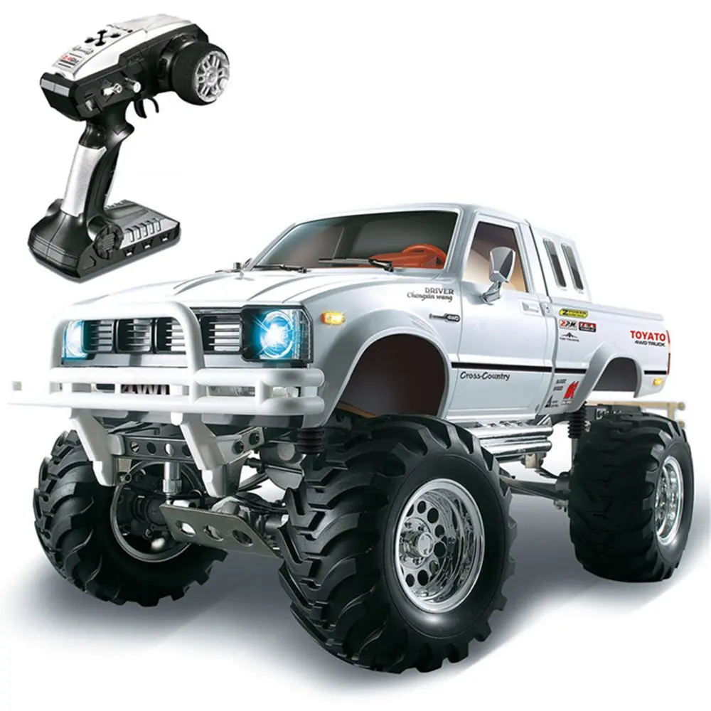 1:10 2 4G 4WD 3CH полностью металлический корпус 4X4 пикап Rock wheel RTR 320A независимый ESC RC