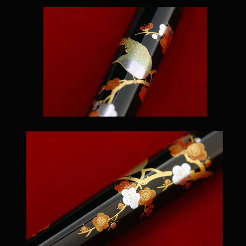 

Platinum Japan traditional art 18K gold nib fountain pen Maki-e Zen flavor of Japanese theme PTL-12000M