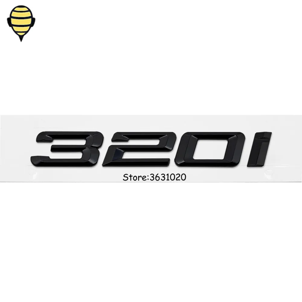 New 325i Trunk Lid Rear Emblems Badge Auto Car Letter Decal Sticker BMW 3-Series