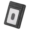 Slim RFID Blocking Leather Wallet