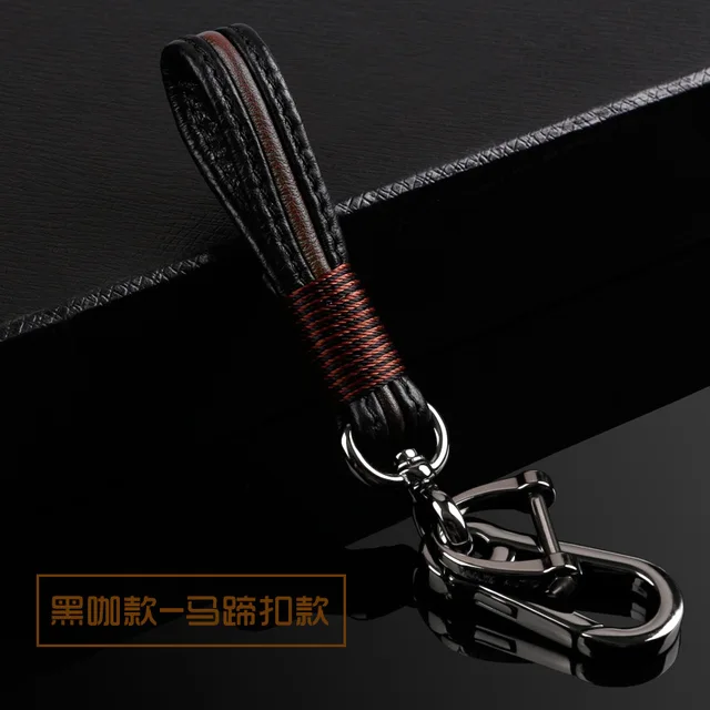 ABS Carbon Fiber Shell+Silicone 3 Button Key Case Cover Key Protector For Ford Ranger C-Max S-Max Focus Galaxy Mondeo Transit To coffee keychain