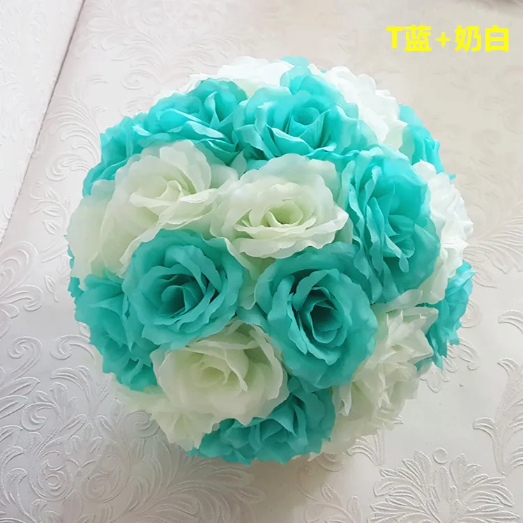 tiffany blue silk roses