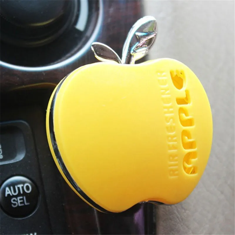 2016 Fashion parfum car-styling Flavor In The Car Perfume 100 Original Apple Shape Car Air Freshener For VW Ford Kia Renault