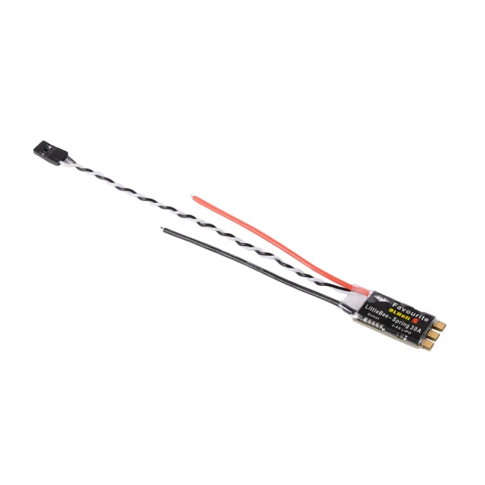 4 шт. FVT LITTLEBEE BLlheli-s весна 30A ESC 2-6S поддержка Mulitshot DSHOT Oneshot42 OneShot125 Мультикоптер