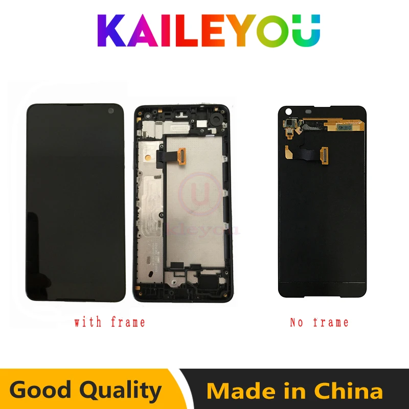 

For Microsoft Nokia Lumia 650 LCD Display Touch Screen Digitizer Sensor Assembly With Frame Replacement For Lumia 650 LCD
