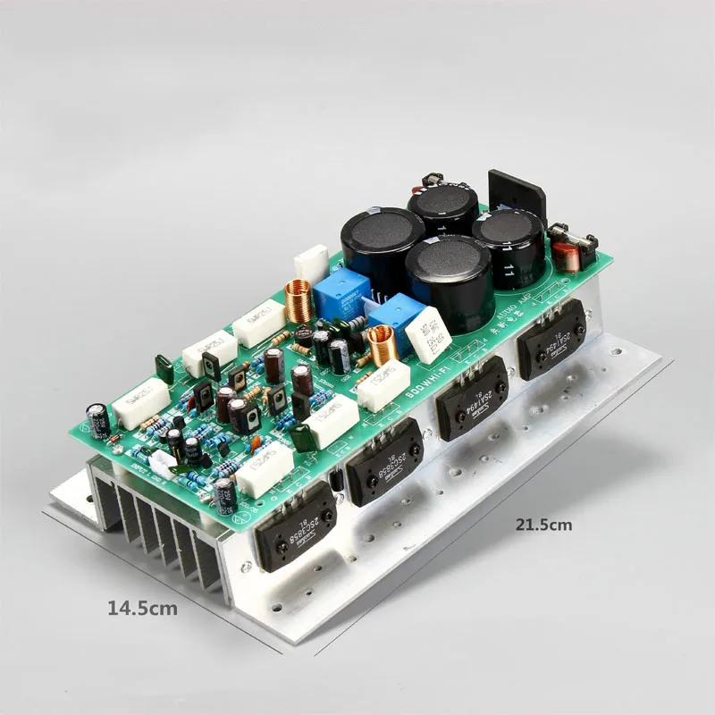 SOTAMIA SanKen1494/3858 усилитель мощности звуковая плата стерео 450Wx2 Amp Mono 800 Вт усилителя