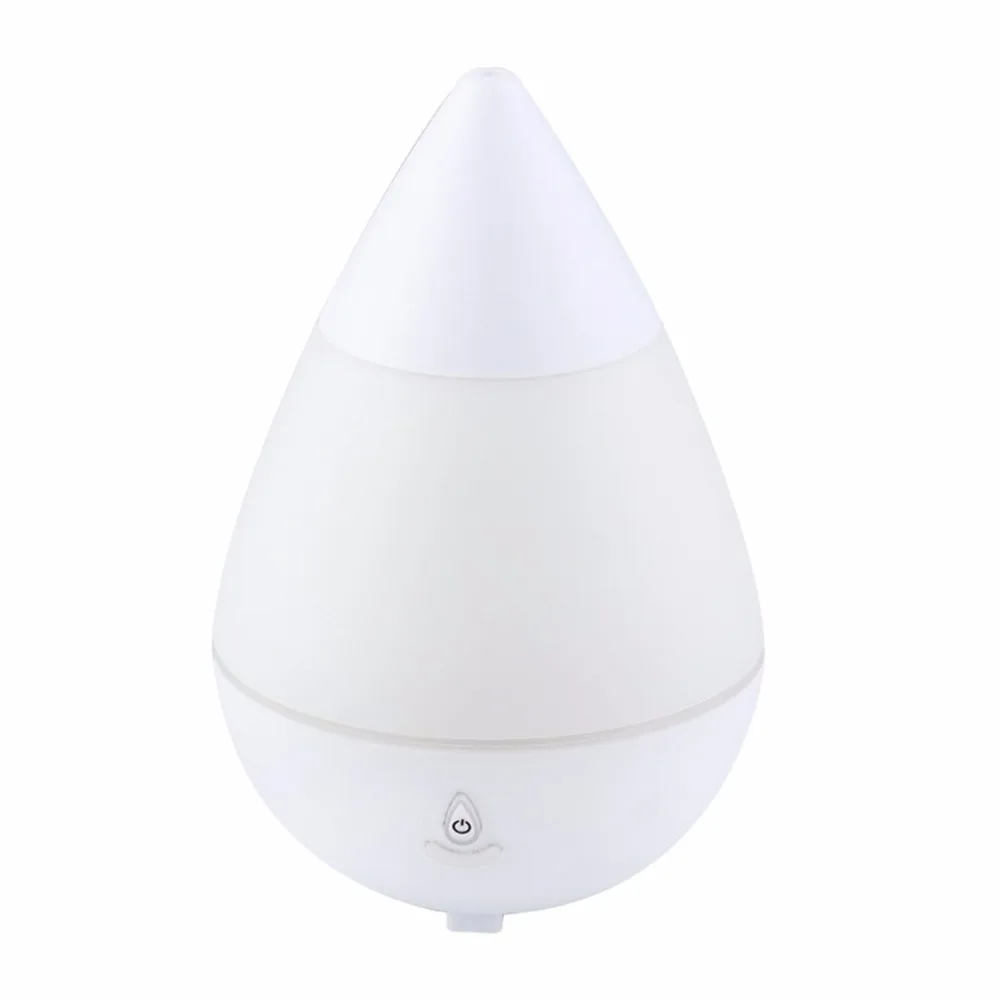 

Waterdrop Shape USB Charge Ultrasonic Air Purifier Aroma Diffuser Multi Use Mist Humidifier With Bluetooth Speaker 16 Color LED