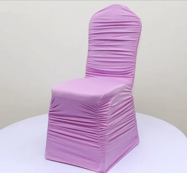 Marious Brand New design 50pcs violet ruffled spandex ...