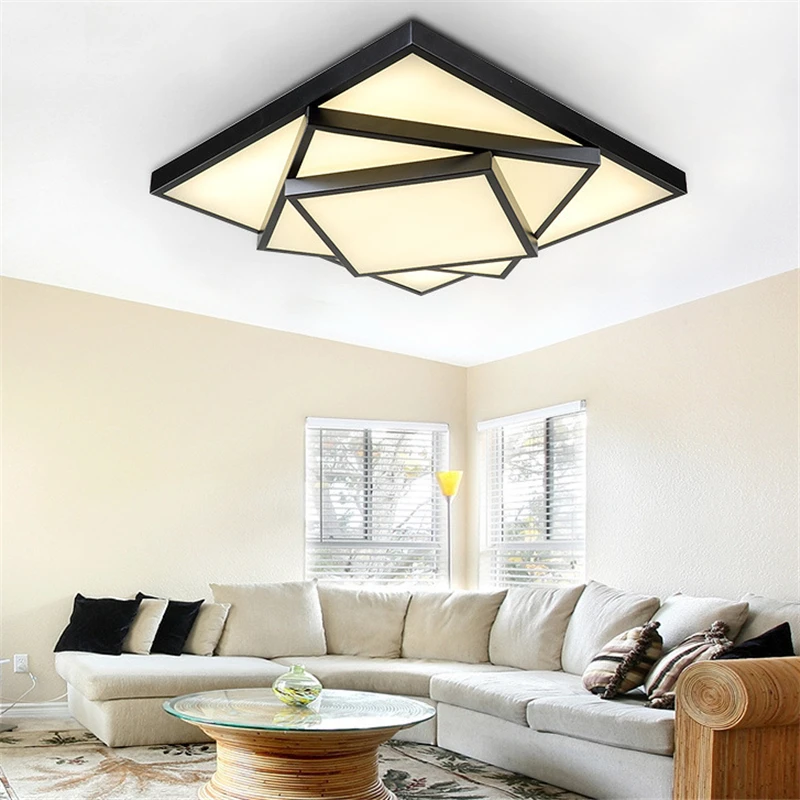 

Modern Led Ceiling Lights For Indoor Lighting led Square Ceiling Lamp Fixture For Living Room Bedroom luminaria teto