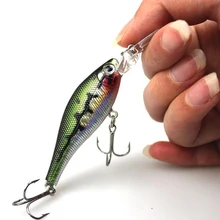 1PCS 3D Eye Wobbler Fishing Lure 8 5cm 6 8g Japan Swimbait pesca Crazy Wobble crankbait