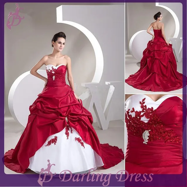 CX812 New arrival high ending taffeta applique beaded ball gown bridal