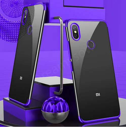 Силиконовый ТПУ чехол для телефона Red mi Note 7 Red mi 6 5 6A 5A pro роскошный мягкий чехол для Xiao mi 8 Lite 8 SE mi Pocophone F1 - Цвет: purple