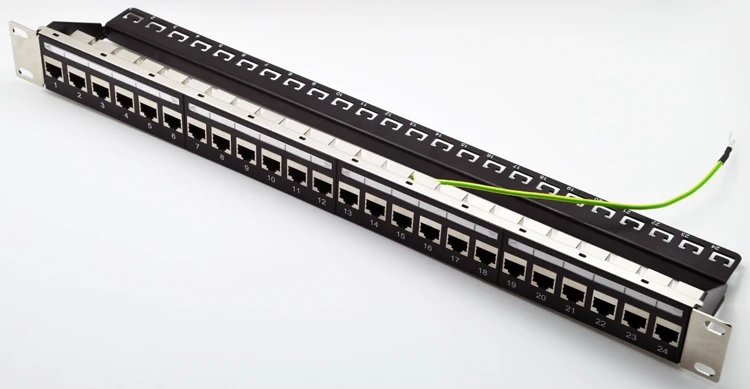 24 портовая CAT5e обратная коммутационная панель включая. шт. женский