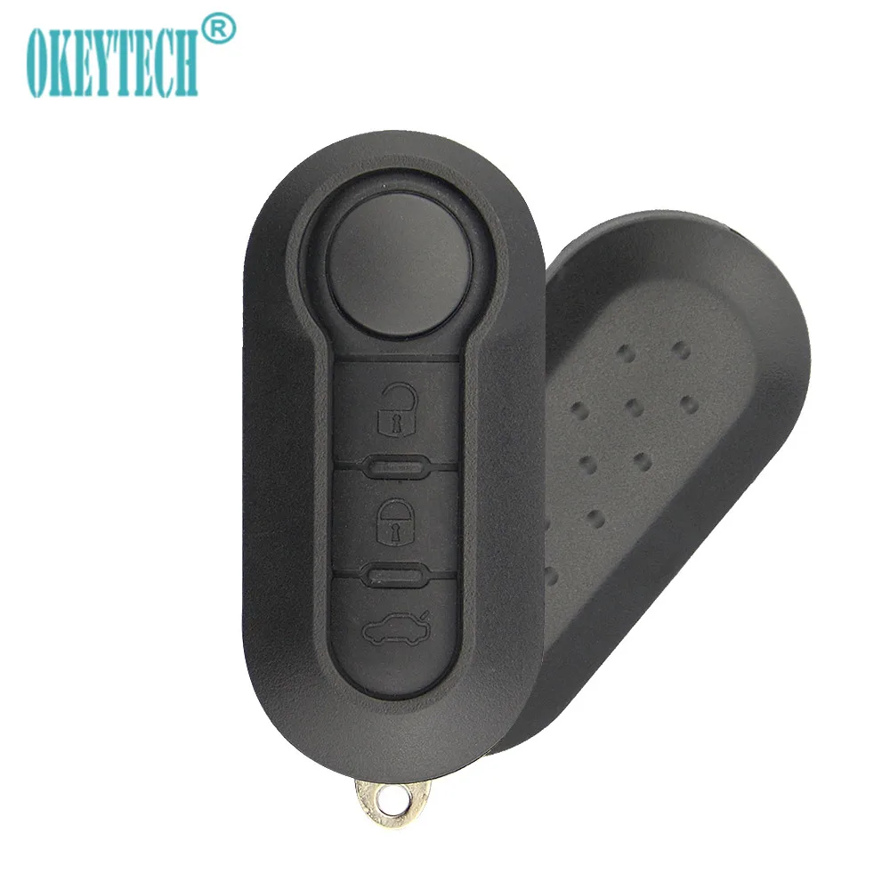 Remote car key shell for fiat 500