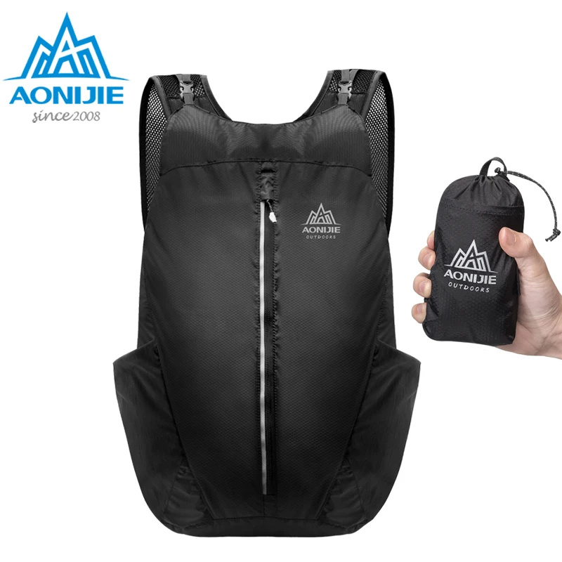

AONIJIE 25L Backpack Lightweight Travel Bag Pack Folding Bag Ultralight Outdoor Pack For Women Men
