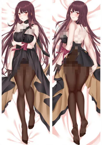 GAME Girls Dolls Frontline Dakimakura Hugging Bedding Pillow Case Cover 59"