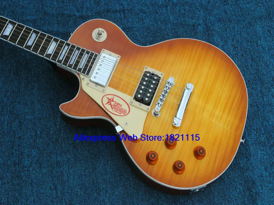 Left Handed Guitars Jimmy Page Two Electric Guitar Mahogany Body From