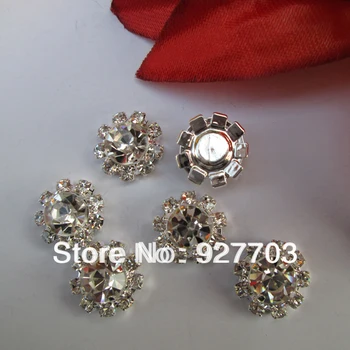 

(CM310 12mm)100pcs round rhinestone button flatback for wedding invitation card