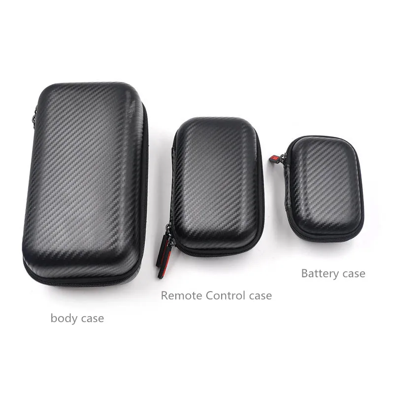 mavic 2 drone Protective case Carbon Fiber skin PU Waterproof bag body Battery Remote Control Hard Shell box for dji mavic 2 pro zoom drone 1 (23)