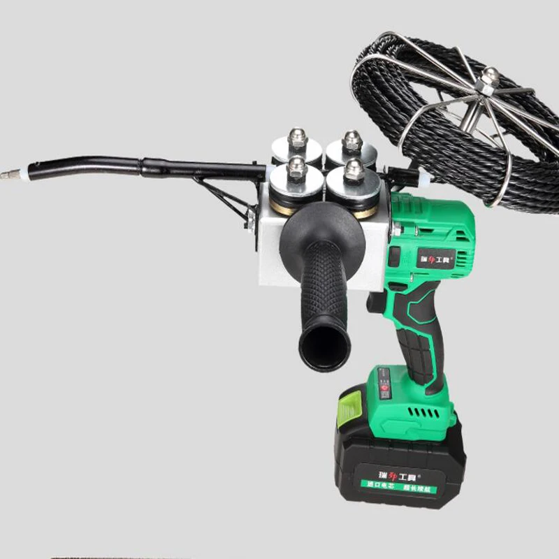 

Electrician Wire Cable Threading Device Automatic Electric Pull Line Pipe Threader Electrical Wires Threader Rodder Pull CX-8806