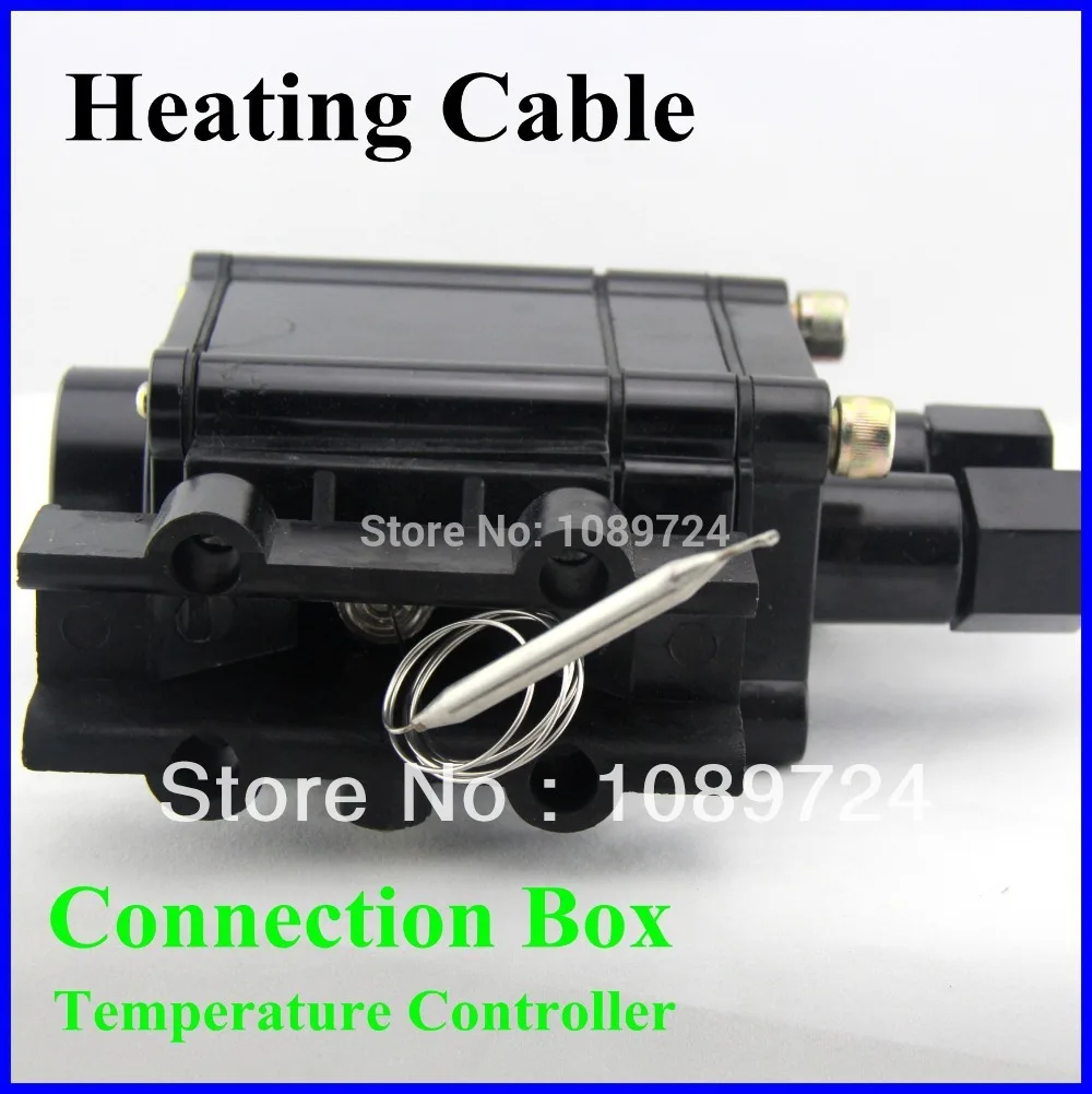 

Heating Cable Junction Box,220V/230V Electric Cable Temperature Controller Connection Box