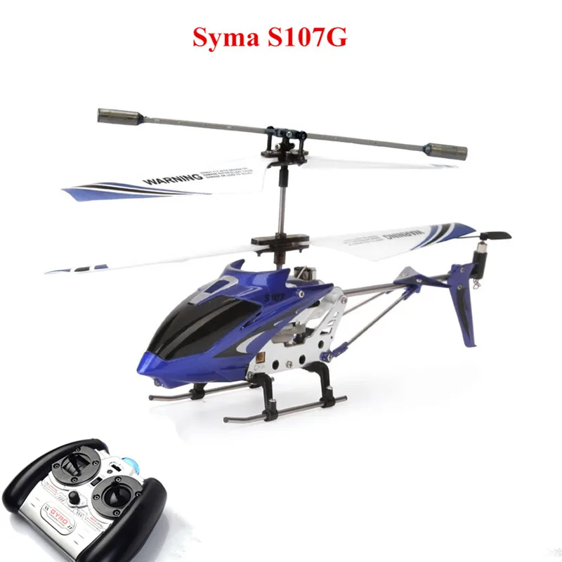 

Syma S107G 3CH Remote Control Helicopter Alloy Copter with Gyroscope Best Toys Gift RTF Oversea Warehouse