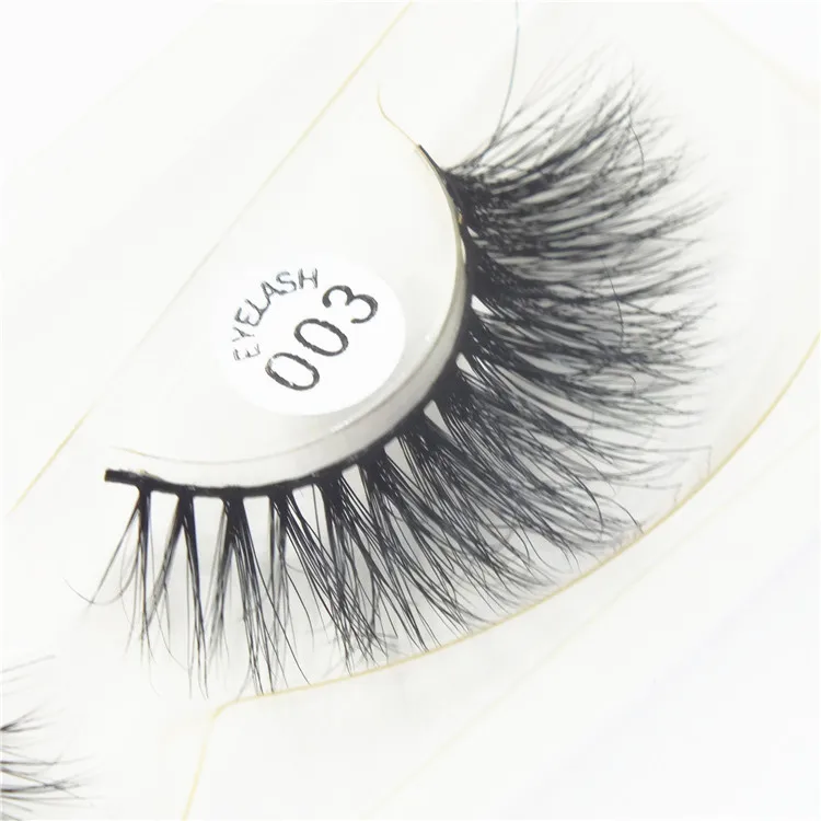 Красота Накладные ресницы 3D Полный Газа Lashes настоящие сибирские норковые ресницы полосы 3D норки Накладные ресницы iiwaka ресницы - Цвет: Real mink lash M003