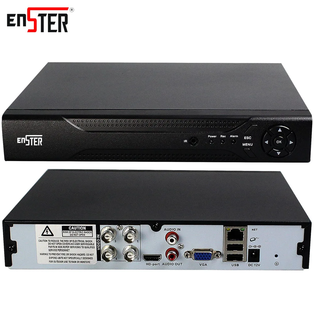 Enster AHD/N DVR 4CH 8CH CCTV AHD Hybrid DVR XVR 1080P NVR 6in1 Video