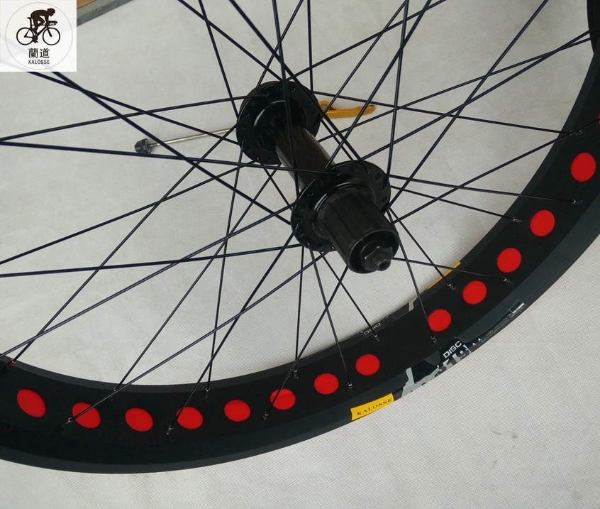 Discount Kalosse  Beach Bicycle wheels  20 inch   Children bike wheel  20*4.0 tires  36 holes Beach bicycle   fat bike  8/9/10S cassette 41