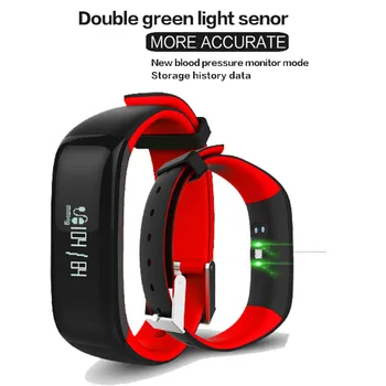 

new arrival IP67 Waterproof OLED Display Smart Bracelet Fitness Wristband with Heart Rate MonitorTouch Button blood pressure