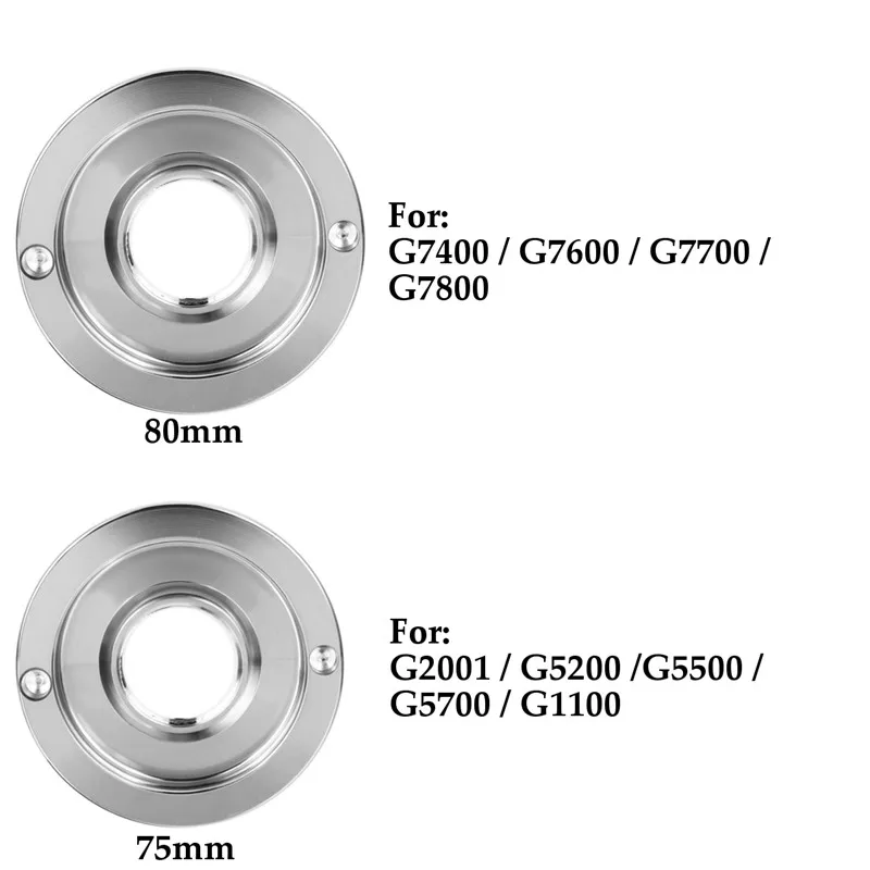 

For G7400/G7600/G770 /G7800/G2001/G5200/G550 /G5700/G1100 75mm/80mm Stainless Steel Blenders Retainer Nut Silver Blenders