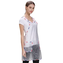 Ясный парикмахерский фартук Салон Парикмахерская резка Парикмахерская накидка профессиональная стрижка волос накидка для покраски волос ткань аксессуар для парикмахера