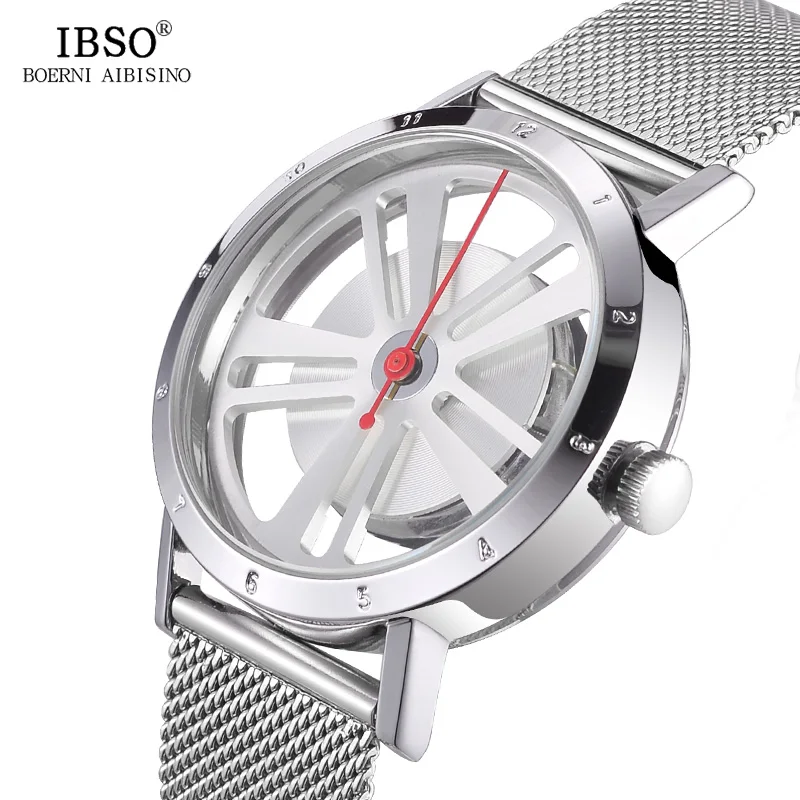IBSO Brand Novelty Creative Wheel Design Rotate Sport Quartz Watch Men Locomotive Punk Style Mens Watches 2019 Relogio Masculino IBSO Brand Novelty Creative Wheel Design Rotate Sport Quartz Watch Men Locomotive Punk Style Mens Watches 2019 Relogio Masculino