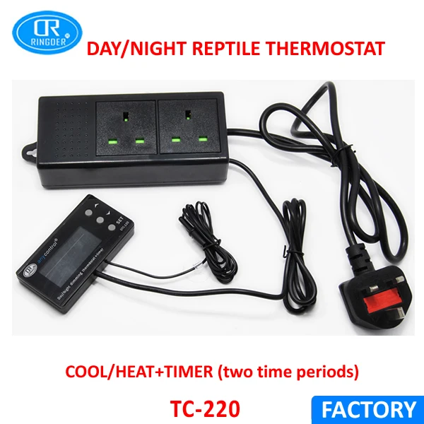 Цифровой телефон с таймером 0 50 °C|temperature controller|reptile thermostatthermostat with timer |