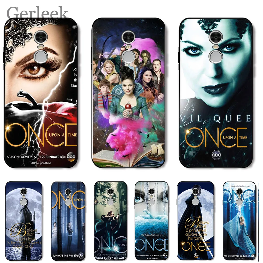 

Mobile Phone Case Once Upon A Time Diy Luxury High-end For Xiaomi Redmi Note 4 4A 4X 5 5A 6 7 GO S2 6A Pro Plus Prime Cover