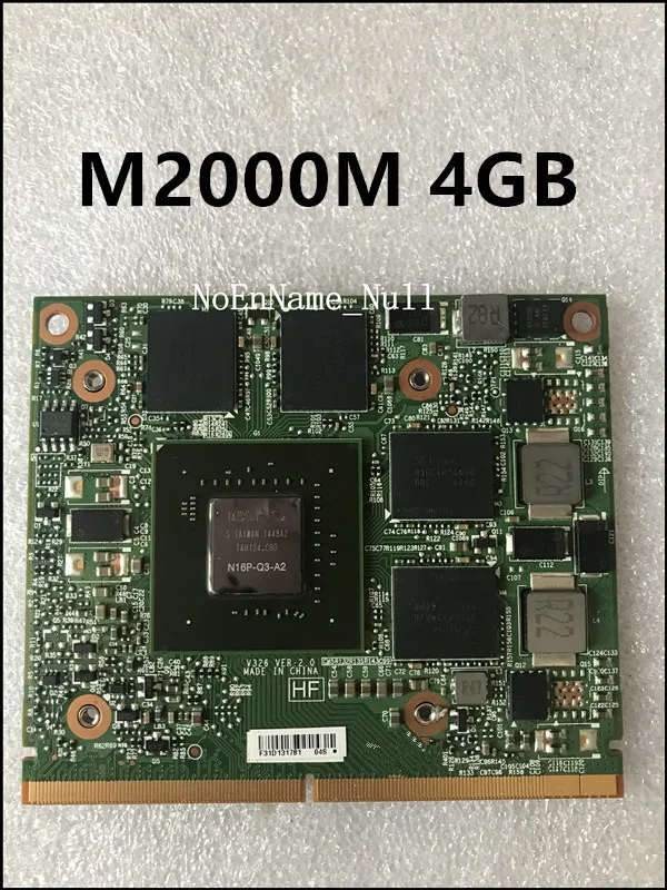  Für DELL Präzision M6800 N16P-Q3-A2 CN-051FCV 051FCV 4 GB GDDR5 M2000M VGA video grafikkarte