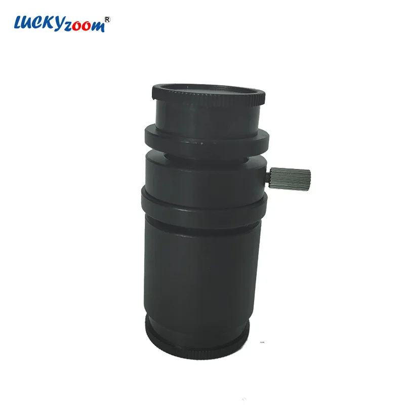 Lucky Zoom Brand New Professional Lucky Zoom Microscope Trinocular Camera Adapter 1X C-Mount Adapter for Trinocular Microscope Digital CCD USB Camera Interface