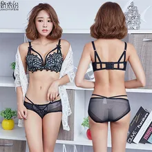 Новинка, сексуальное женское кружевное нижнее белье, комплект с бюстгальтером, вышивка в виде цветов, нижнее белье, бюстгальтер, удобный кружевной комплект с бюстгальтером