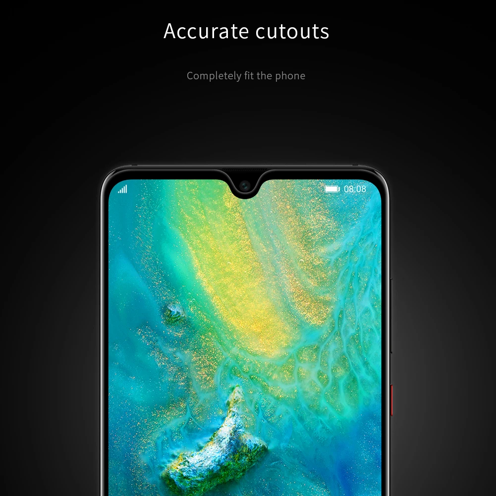 Huawei Mate 20 X антибликовое закаленное стекло экран протектор Nillkin XD CP+ MAX Защитное стекло для Huawei Mate 20