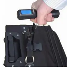 Кухонные весы 50 кг/10 г электронные весы для багажа черные весы с защитой от перегрузки Вес цифровые карманные весы