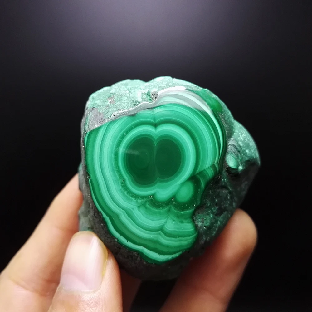 

131g NATURAL Stones and Minerals Rock SPECIMEN CRYSTAL Malachite section RARE ORE UNIQUE Specimens green MINERAL