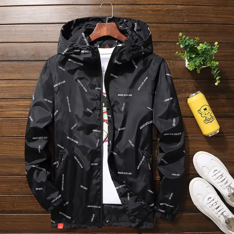 Chaqueta con capucha de talla grande para hombre, abrigo informal  cortavientos, ropa de calle, 10XL, 9XL, 8XL, 7XL|Chaquetas| - AliExpress