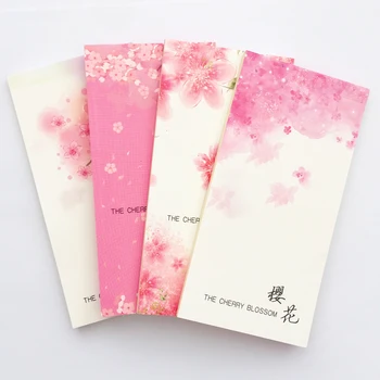 

47 Sheets Romantic Sakura Portable Planner Notebook To Do List School Office Supply Student Stationery Notepad