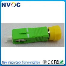 FC Female to SC/APC мужской волоконно-оптический адаптер, SC APC Male to FC/UPC Female Одномодовый симплексный FC-SC Гибридный оптический адаптер