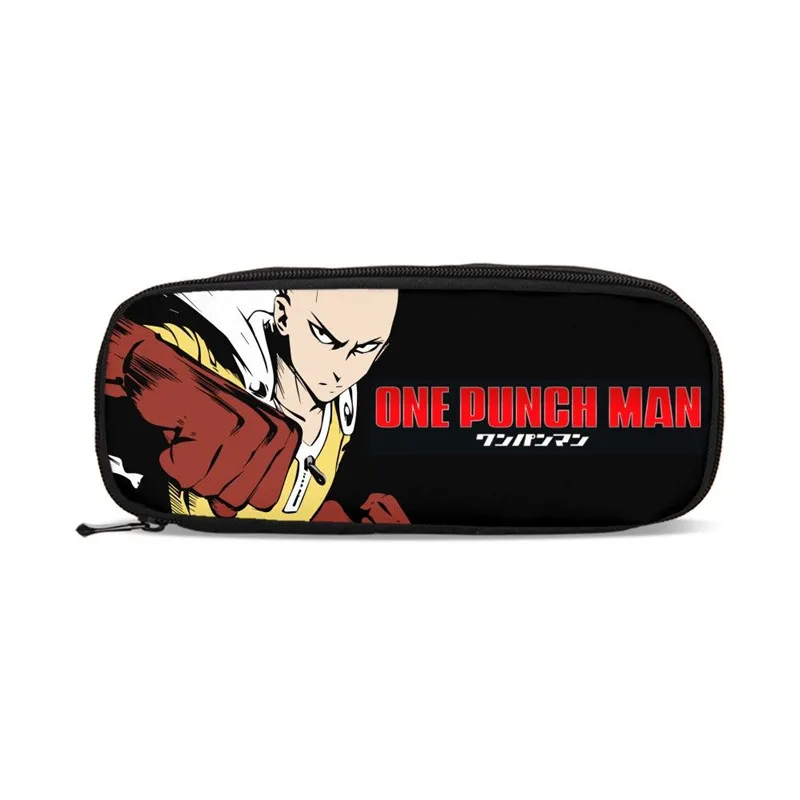 VEEVANV аниме мультфильм One Punch Man 3D печать Макияж сумка клатч ручка сумка Карандаш сумка Мальчики Девочки макияж Чехол косметические сумки - Цвет: SCBU019001HG0