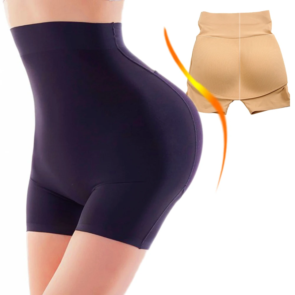 

Tummy Shapewear Women Butt Lifter Control Pants Waist Trainer Slimming Hip Underwear High Waist Padded Fake Butt Pantie Enhancer