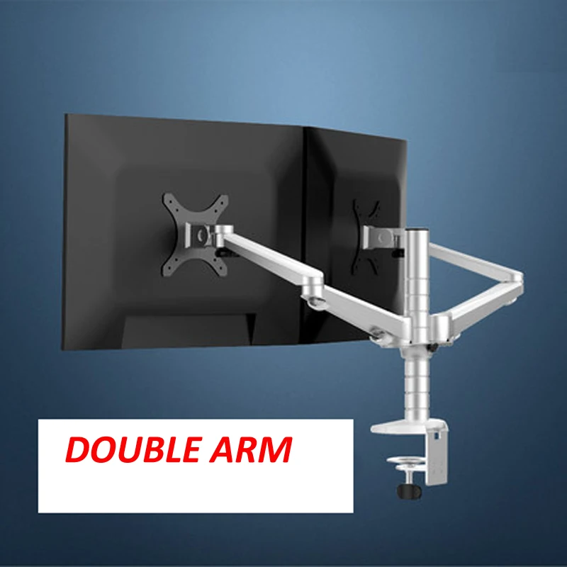 Goede Koop Aluminium OA 4S 10 27 \"Dubbele Arm Dual Screen Desktop