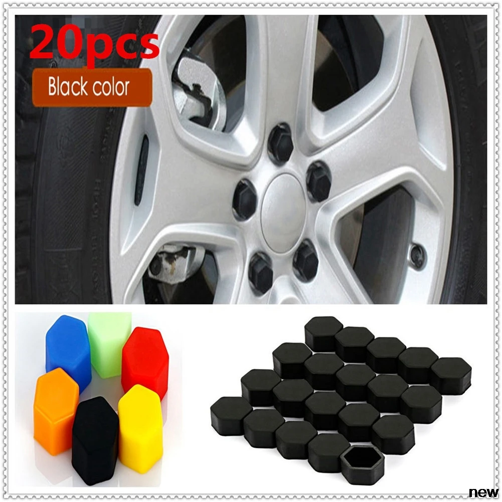 

17/19/21mm Silicone Car Wheel Hub Screw Cover Nut Cap for Chevrolet Miray Caprice Agile Stingray Aveo5 Matiz Lumina HHR