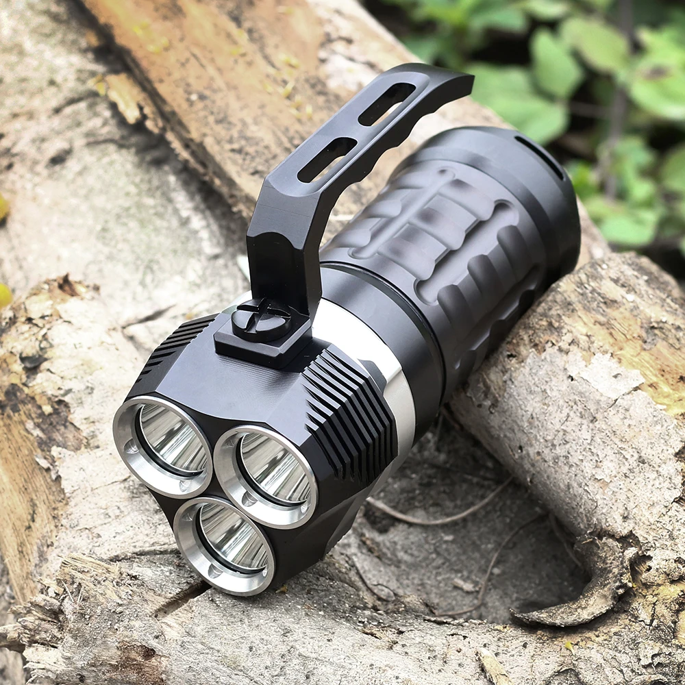 Sofirn SD01 подводный светильник 3 * Cree XPL 3000LM светодиодный поиск 18650 мощный погружной