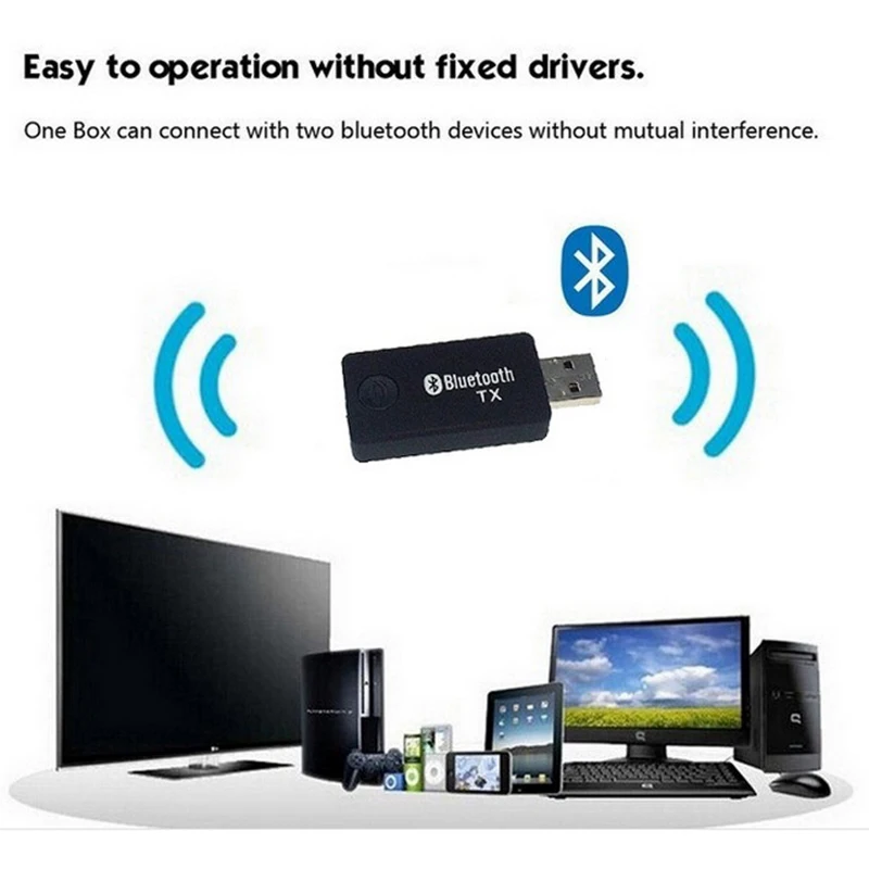 connect bluetooth transmitter to tv